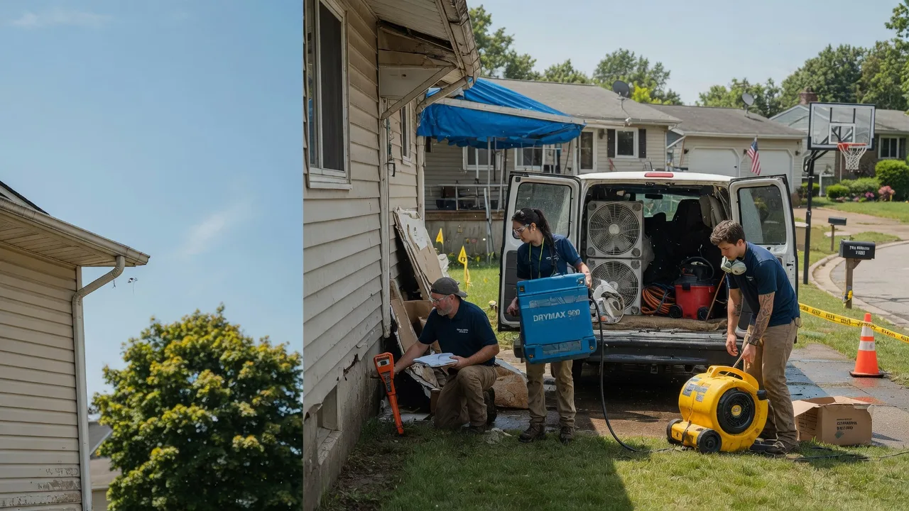 Ceiling Leak Cleanup in Prairie City, IA near me